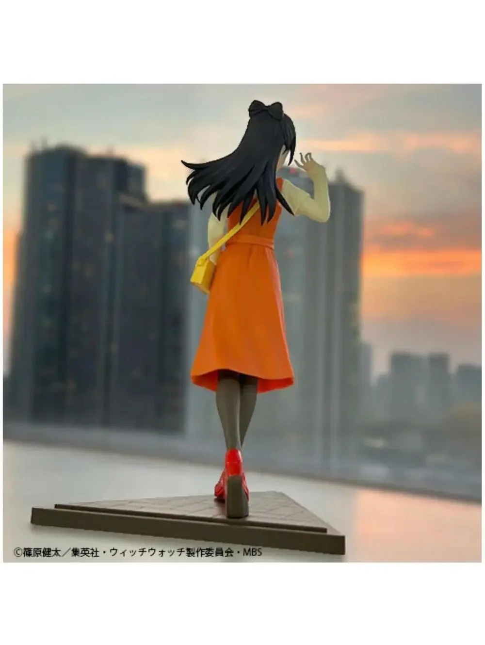 SEGA Witch Watch Nemu Otogi Figure Orange Dress Anime Prize Excellent Condition